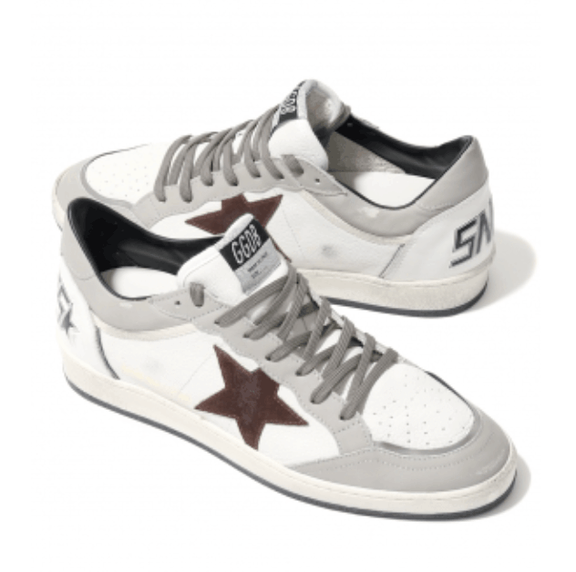 Golden Goose Ballstar lace-up Sneakers White