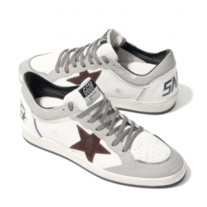 Golden Goose Ballstar lace-up Sneakers White