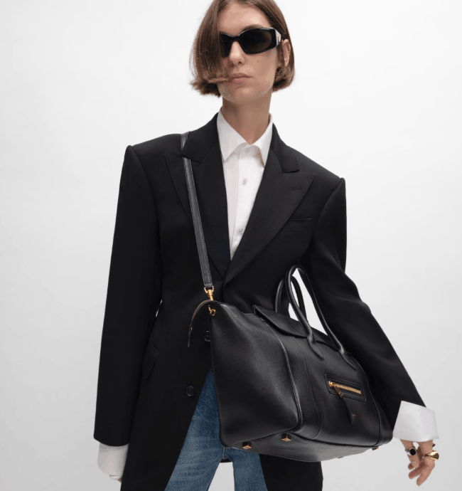  MEDIUM NEW LUGGAGE IN SUPPLE SHINY LAMBSKIN 