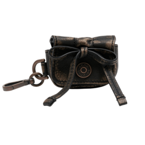 Multipocket headphones case - Dark brown/beige