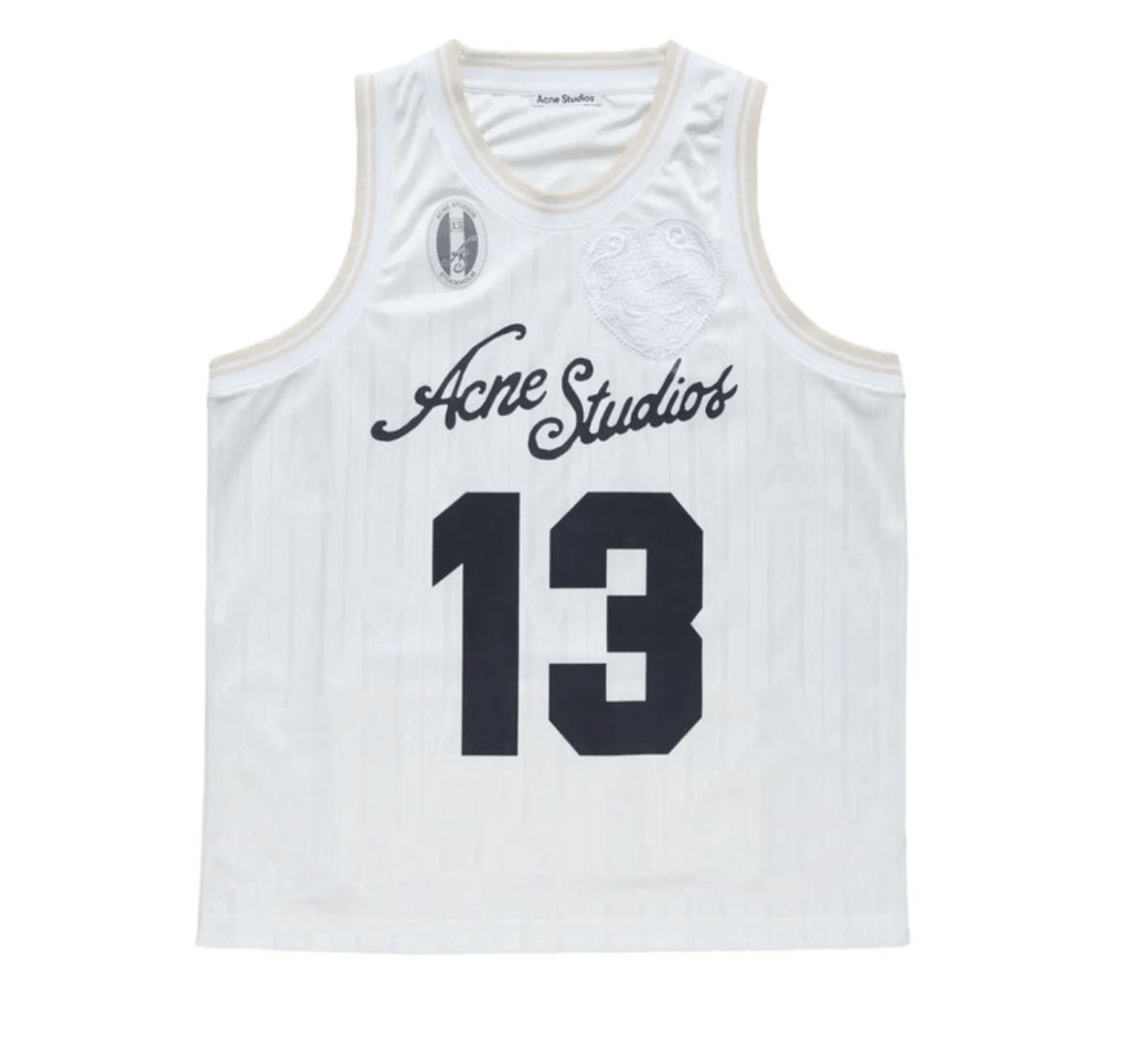 Acne Studios Logo Vest White 