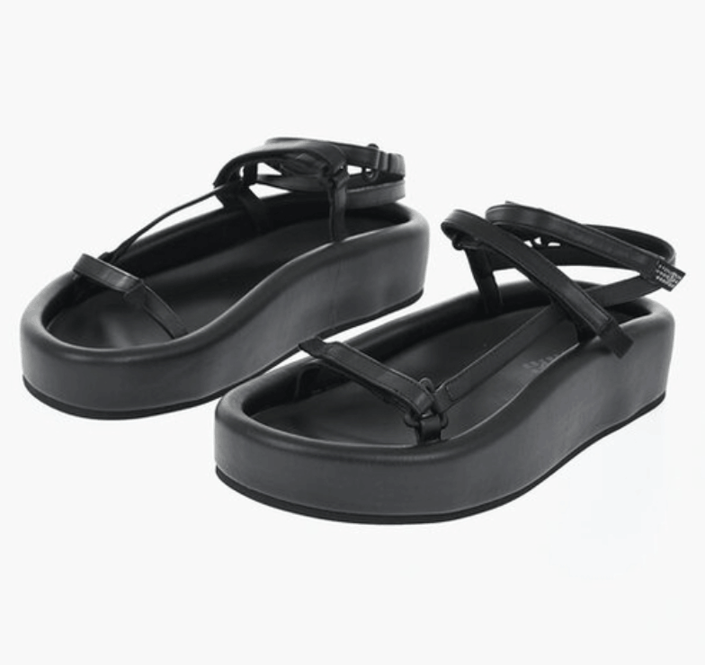 MM6 SS24 SANDAL / BLACK