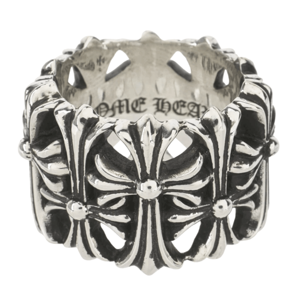 Chrome Hearts Cemetery Ring Silver