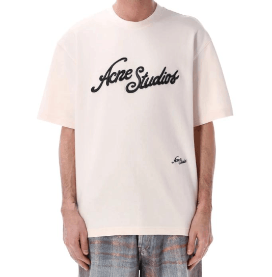Acne Studios Embroidered logo t-shirt