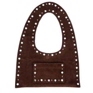 MINI FRANCA TOTE BAG BROWN