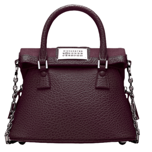 Maison Margiela 5AC Classique Micro Bag Merlot