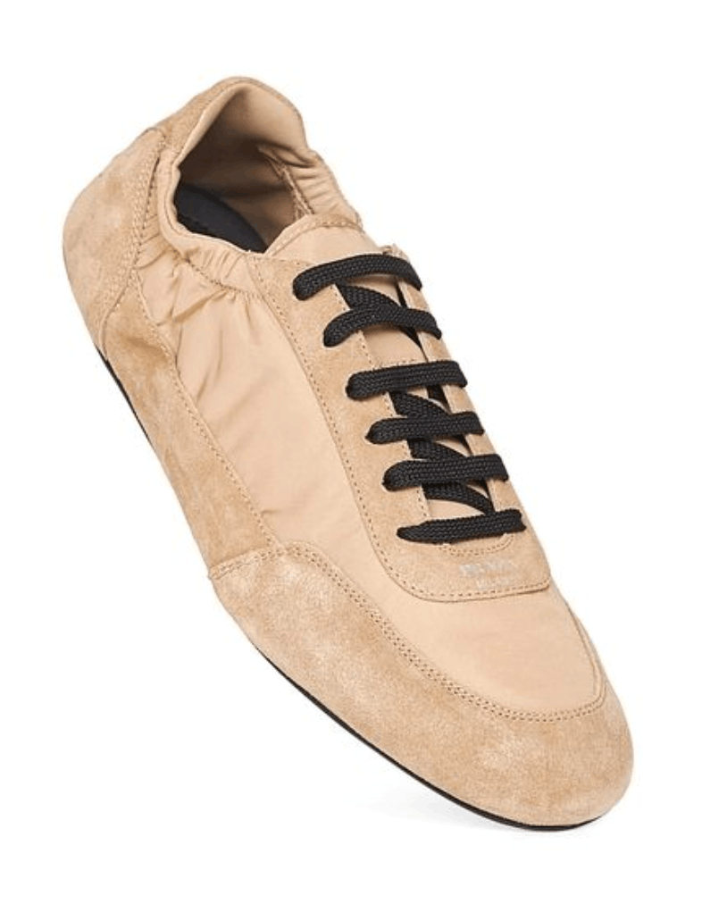 Prada Beige Low Top Sneakers 