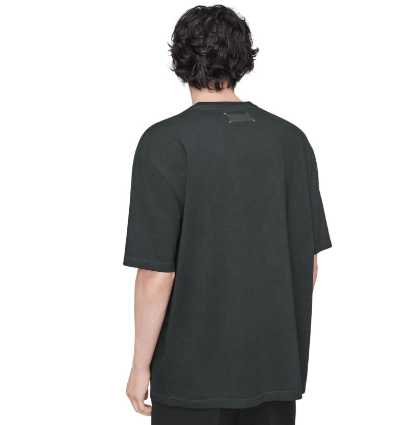  Gray Cotton Oversized T-Shirt