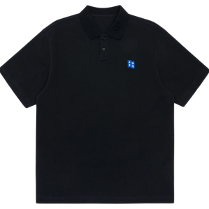 Ader Error Sig; TRS Tag Polo T-Shirt 01 Black