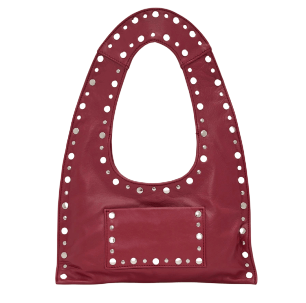 Gimaguas Burgundy Mini Franca Bag