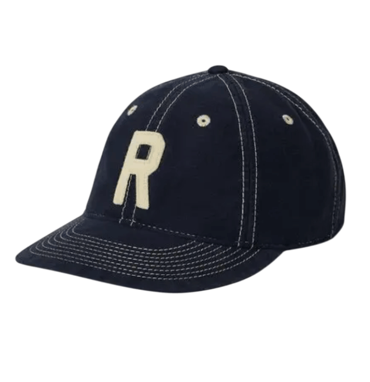 Ralph Lauren Brushed Chamois Ball Cap - Worth Navy 