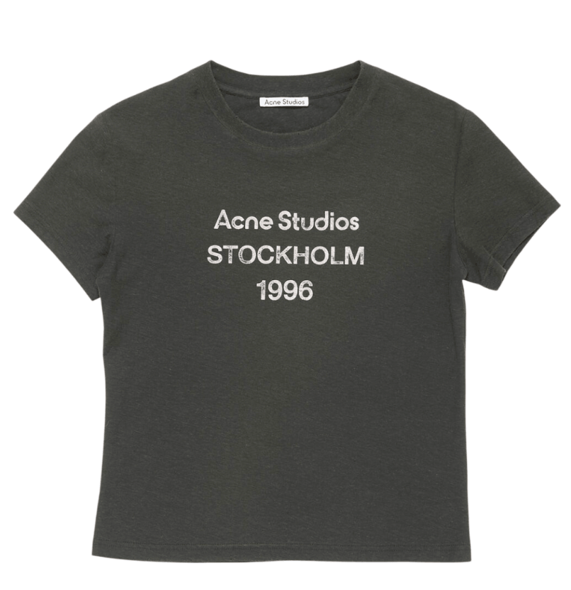 ACNE STUDIOS LOGO T-SHIRT 