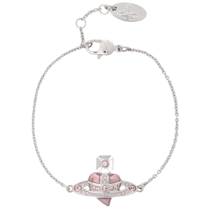 NEW DIAMANTE HEART BRACELET 