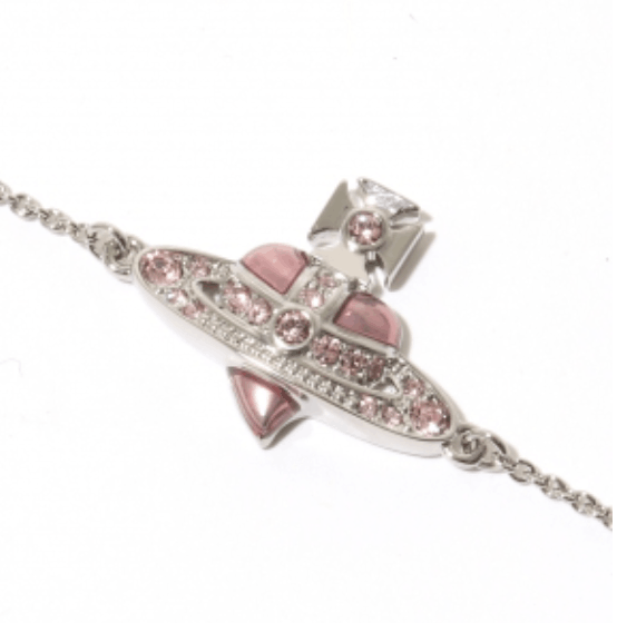 NEW DIAMANTE HEART BRACELET 