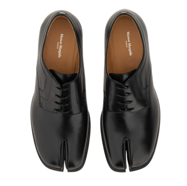 Black Tabi lace-ups