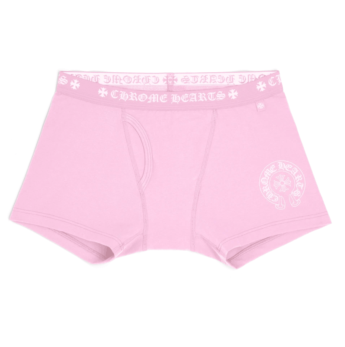 Chrome Hearts Boxer Brief Shorts Baby Pink