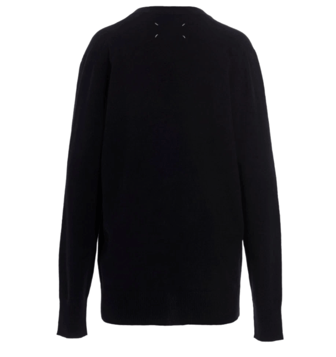 Maison Margiela V-Neck Cardigan Dark Blue