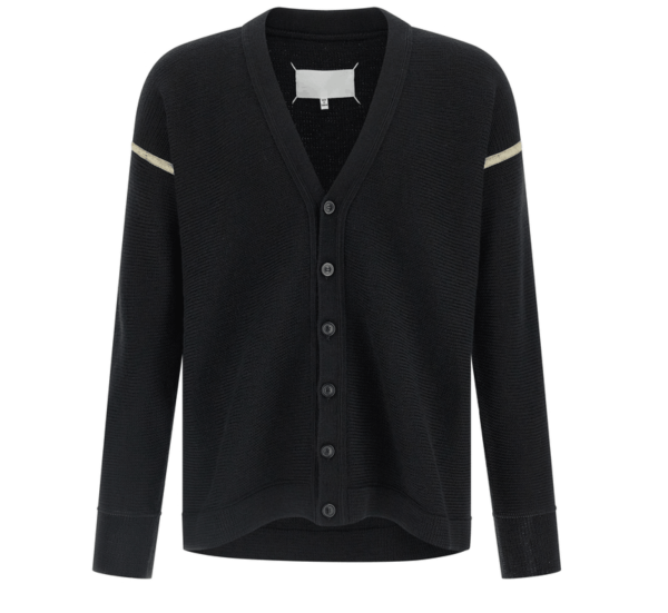 Elbow patch cardigan