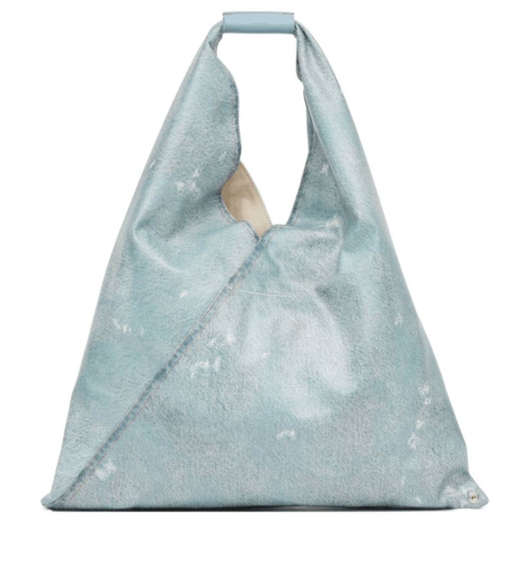 Japanese Denim Effect Bag Mm6 