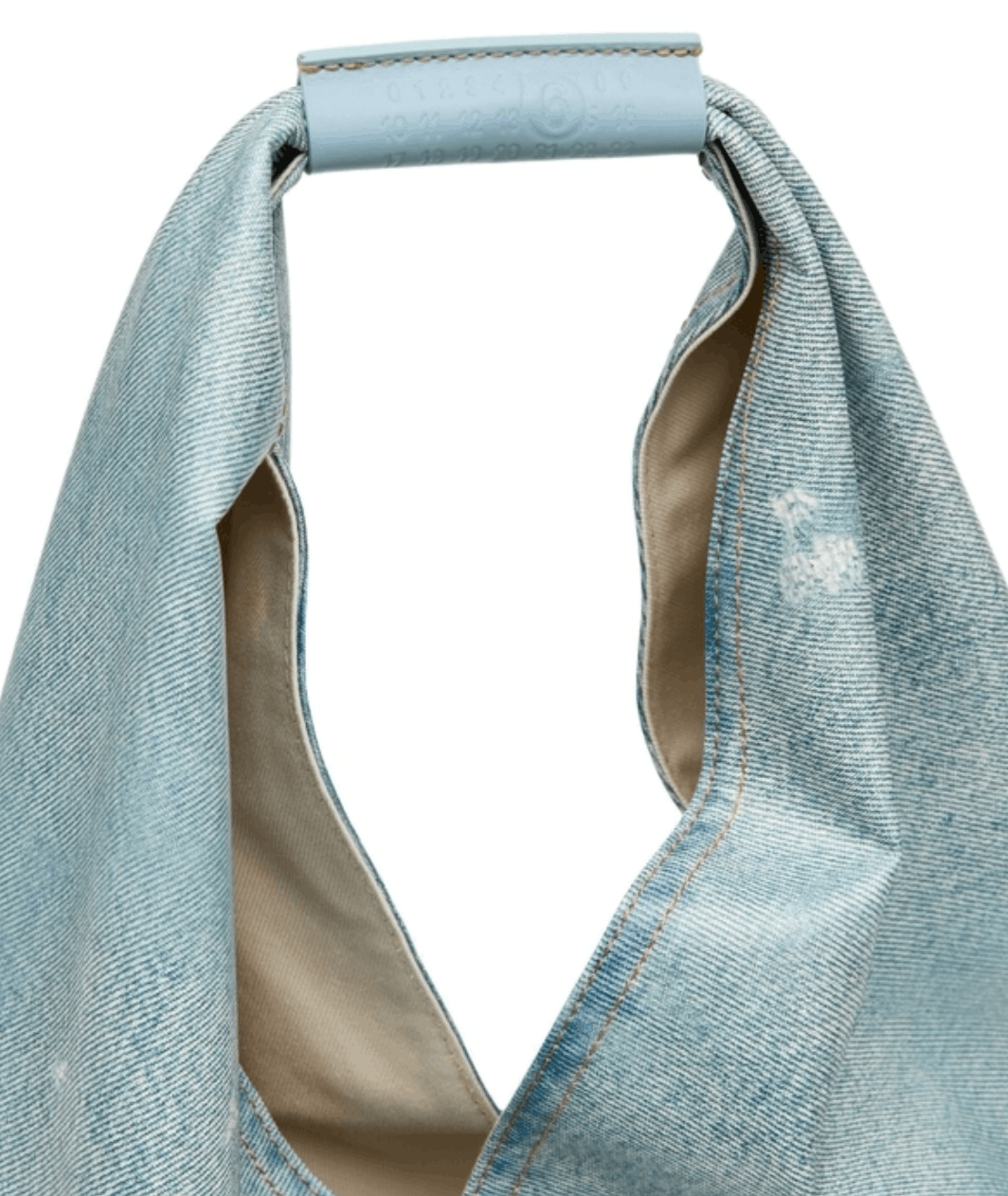 Japanese Denim Effect Bag Mm6 