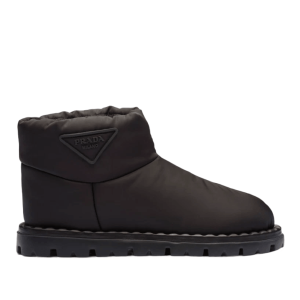 (W) Prada Re-Nylon Booties Black