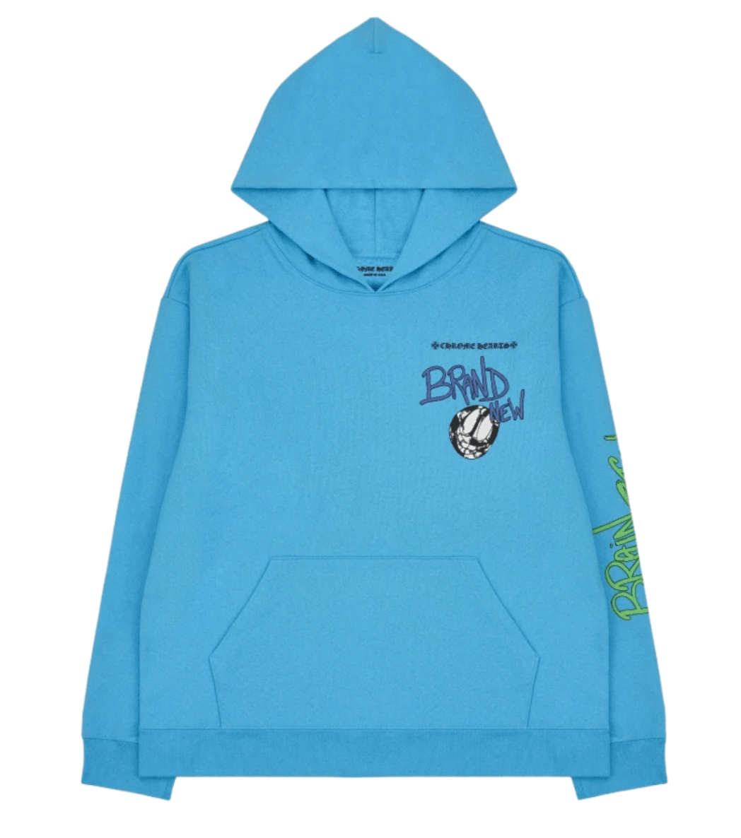 Chrome Hearts Matty Boy Brain New Hoodie Blue