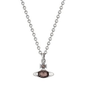  Allie Pendant Necklace in OXI-SILVER-PLATINUM-GREIGE