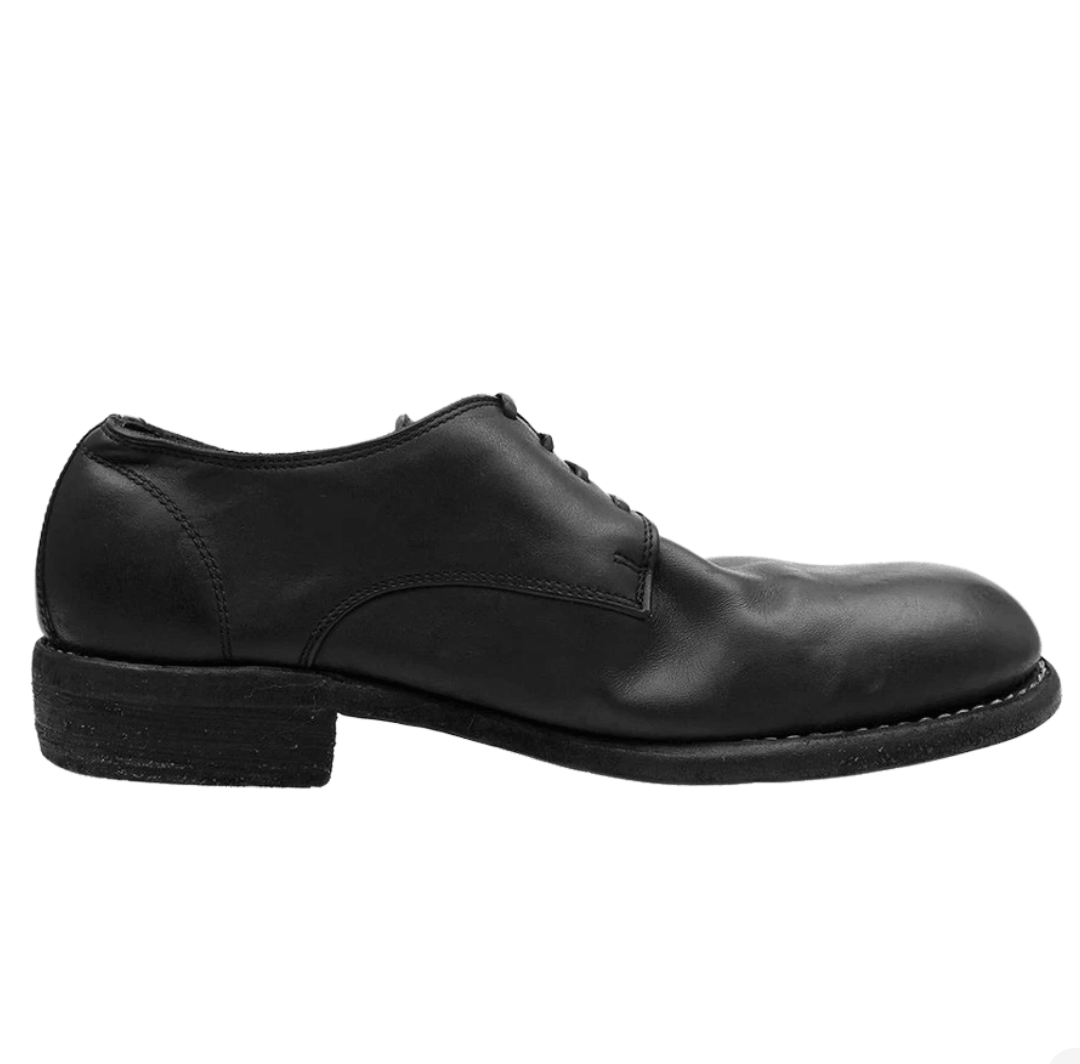 Guidi 992X Horse Full Grain Leather Derby Black