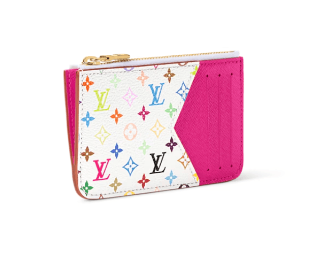 Louis Vuitton x Murakami Takashi Romy Card Holder Multicolor White