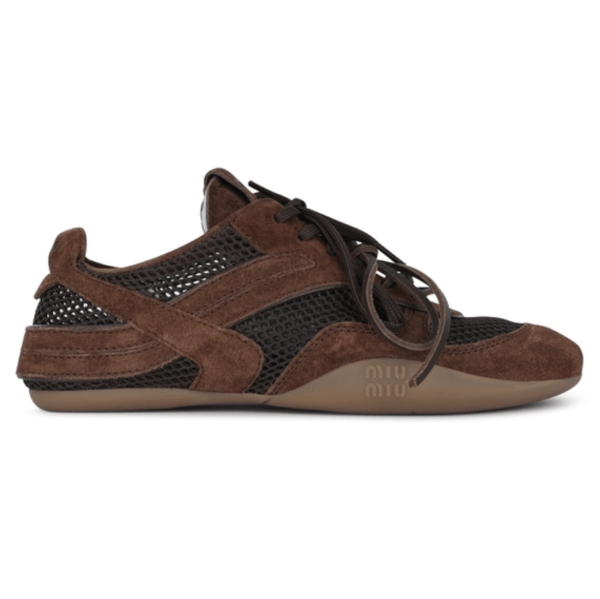 Miu Miu Mesh-Panelled Sneakers