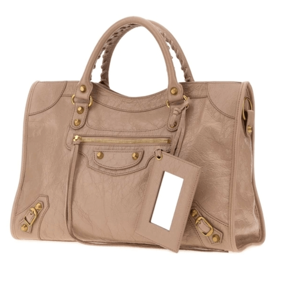 Balenciaga Medium Le City Leather Tote Bag