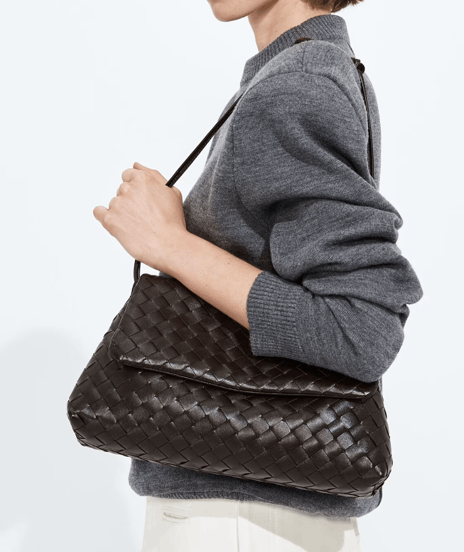 Bottega Veneta Dust Woven Nappa Leather Bag 