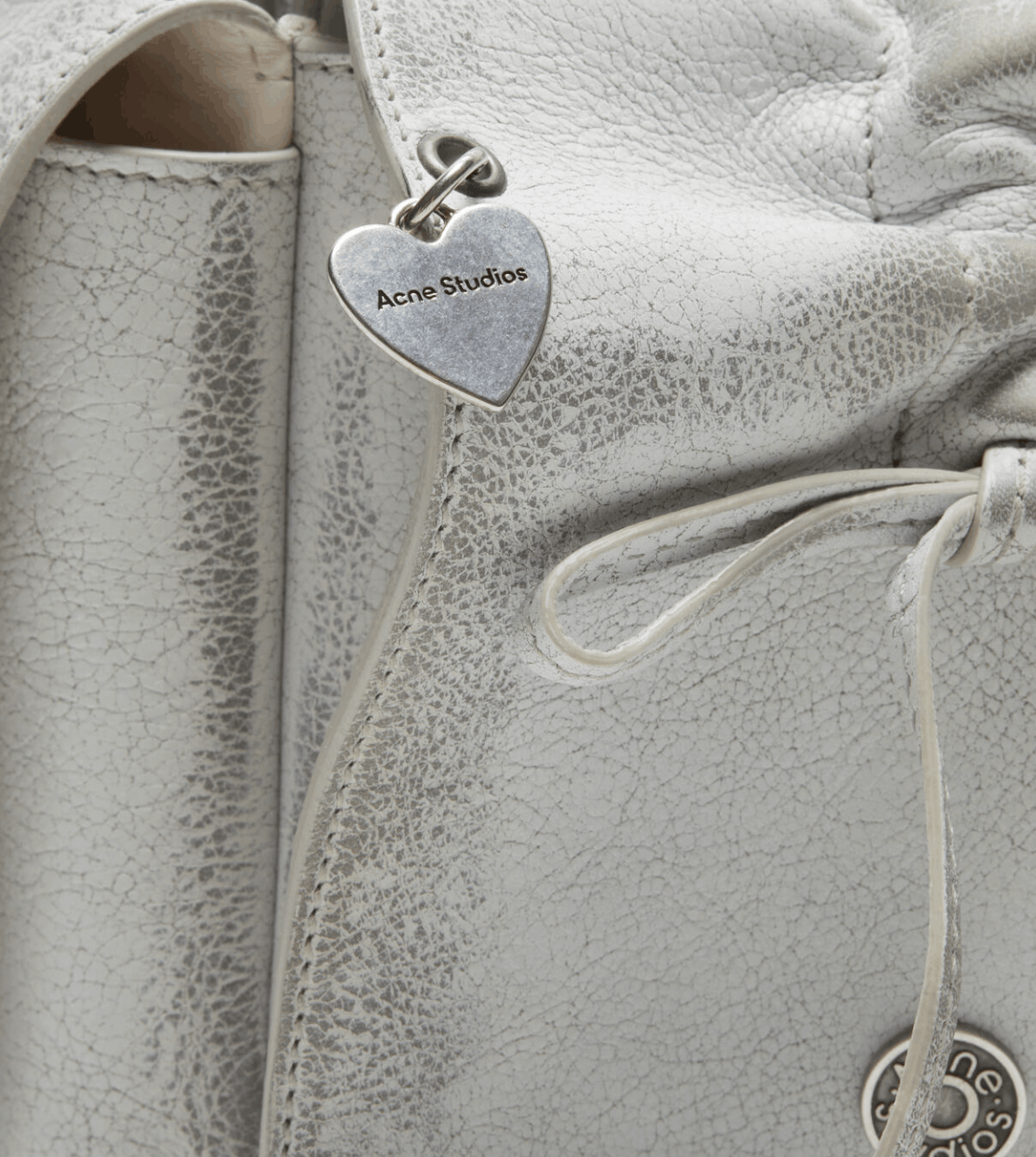 Multipocket shoulder bag - White/grey