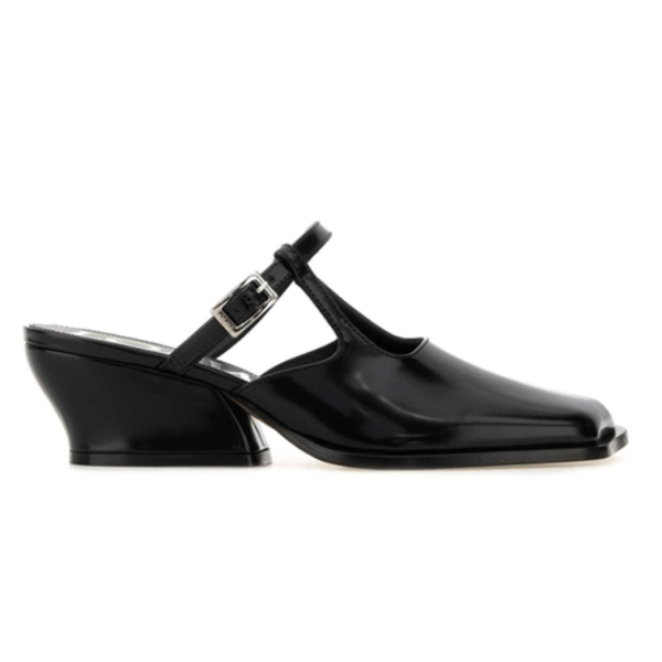 LOEWE Onda Mules Black