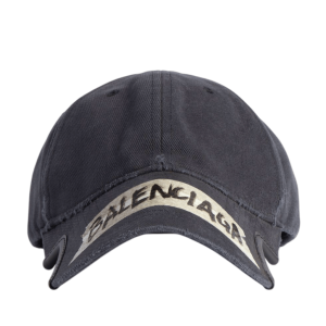 Masking Tape Cap in Faded Black 
