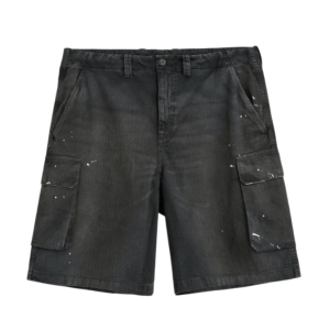 Our Legacy Mount Cargo Knee-Length Shorts in Gray 