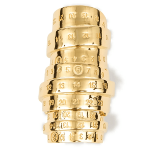 MM6 Maison Margiela Gold Ring