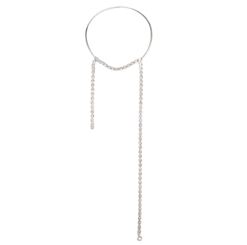 MM6 Rhinestone necklace 