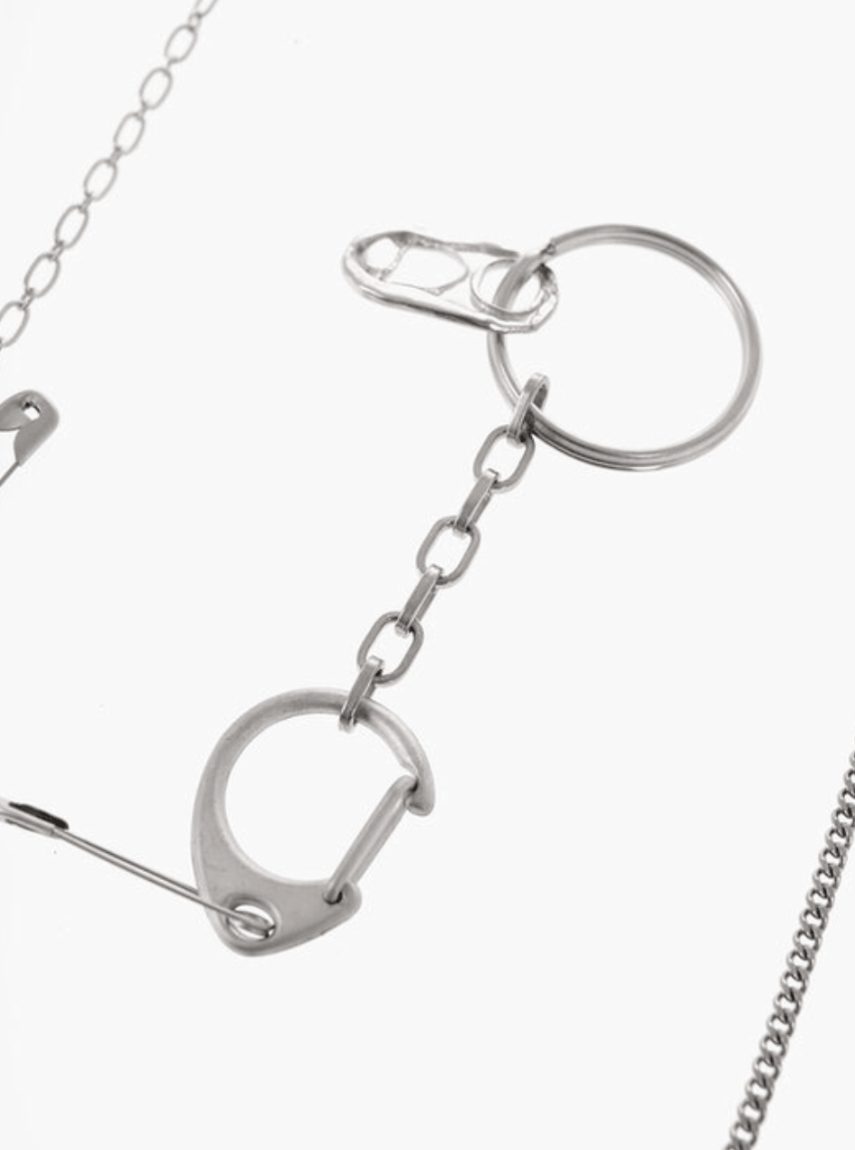 MM6 Maison Margiela Silver Necklace