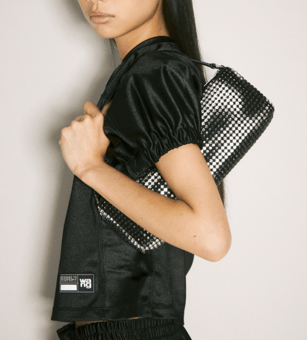 Alexander Wang Heiress Flex shoulder bag Black