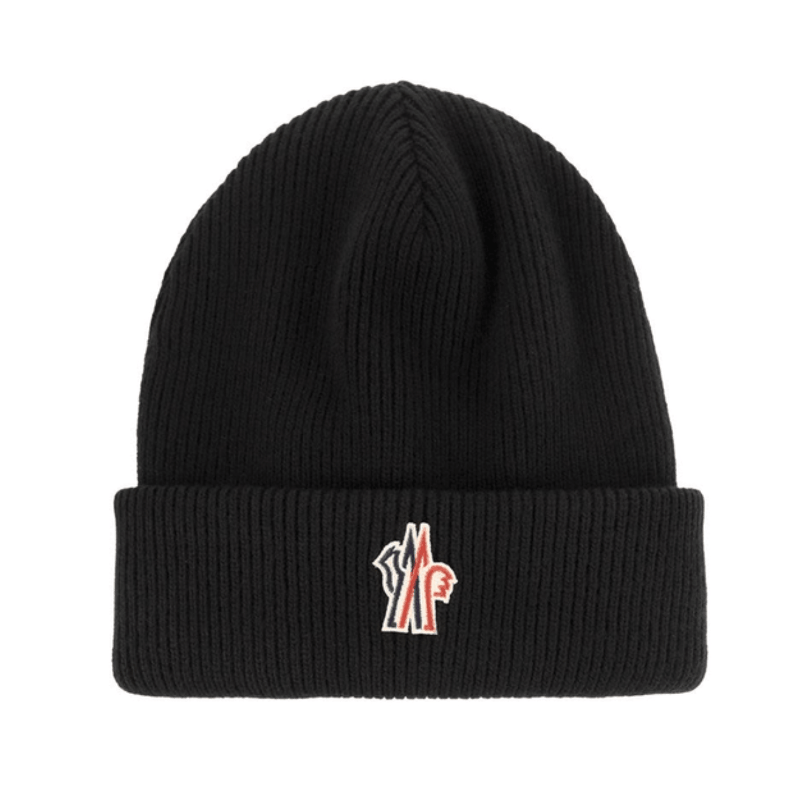Moncler Grenoble Logo Embroidered Knitted Beanie