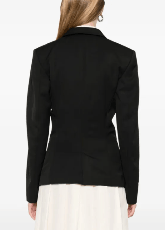 LEMAIRE Tailored single-breasted Blazer Black