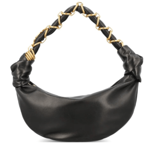 Saint Laurent Black Amalia Mini Hobo