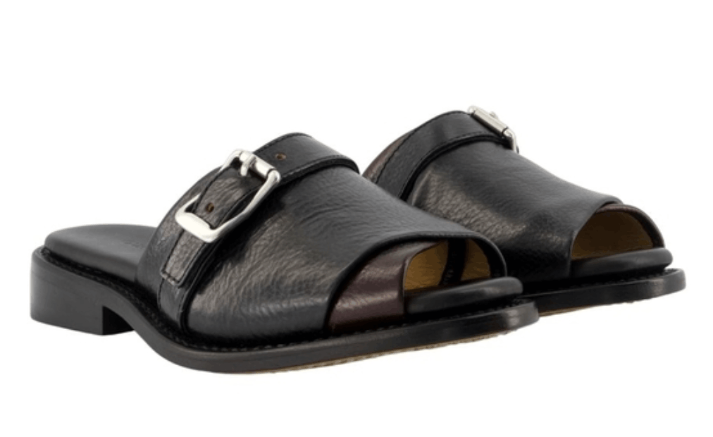 Our Legacy - Ginza Sandal Deep Black Leather