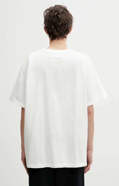 MM6 Maison Margiela cotton t-shirt white color with a print 