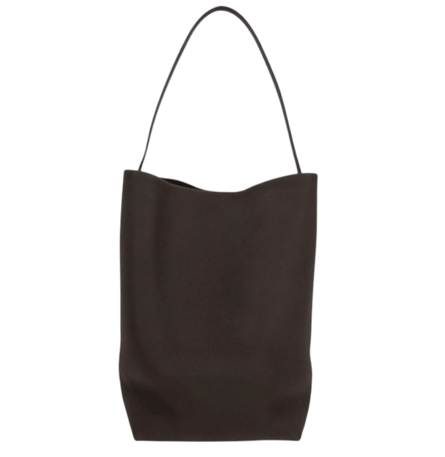 The Row Large N/S Park Tote Bag in Leather 