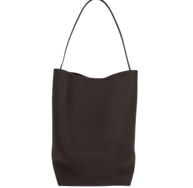 The Row Large N/S Park Tote Bag in Leather 