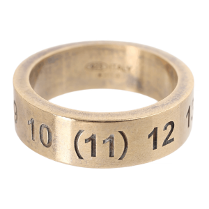 MAISON MARGIELA NUMBERS SILVER RING (950) (CARRYOVER)