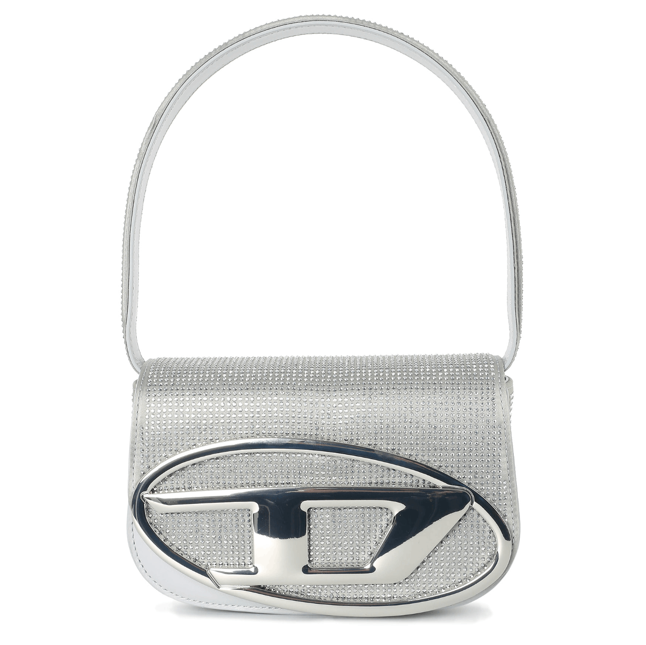 DIESEL 1DR RHINESTONE SHOULDER BAG (T8052)