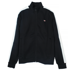 DIESEL S-LOCK ZIP-UP JERSEY BLACK